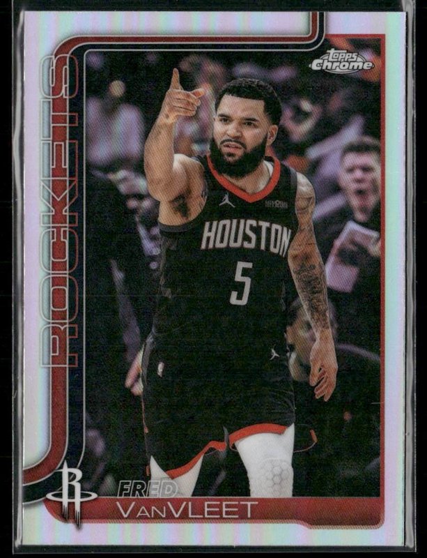2025-26 Topps Chrome Update #61 Fred VanVleet Refractor