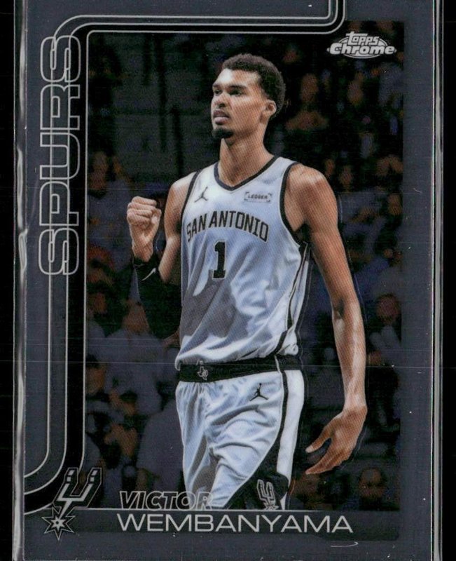 2025-26 Topps Chrome Update #22 Victor Wembanyama
