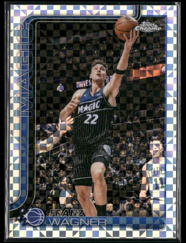 2025-26 Topps Chrome Update #39 Franz Wagner X-Fractor
