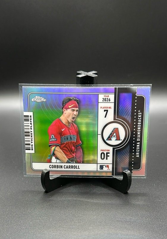 2026 Topps Chrome #BTP-6 Corbin Carroll Big Ticket Players