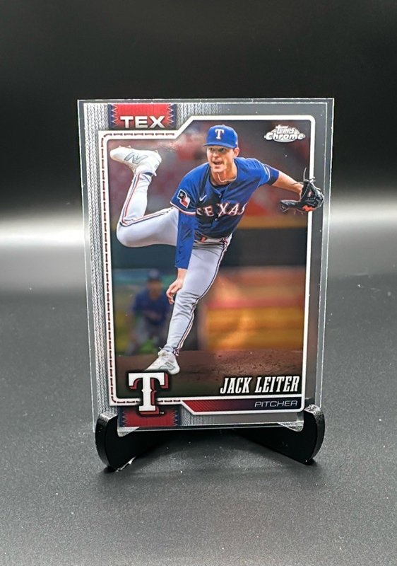 2026 Topps Chrome #175 Jack Leiter