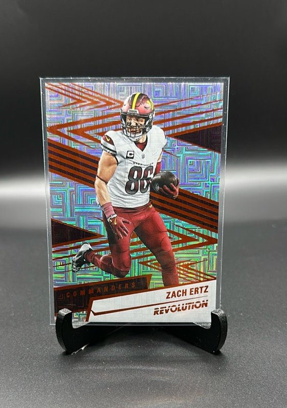 2025 Panini Revolution #184 Zach Ertz Orange Levels #/299