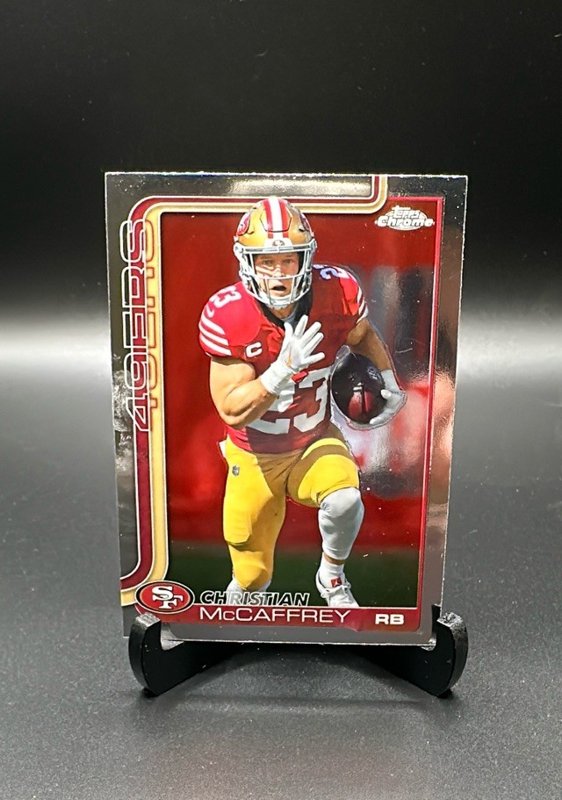 2025 Topps Chrome #263 Christian McCaffrey