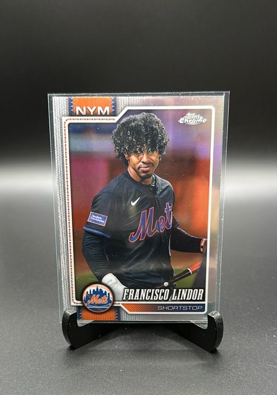 2026 Topps Chrome Francisco Lindor Image Variation SP