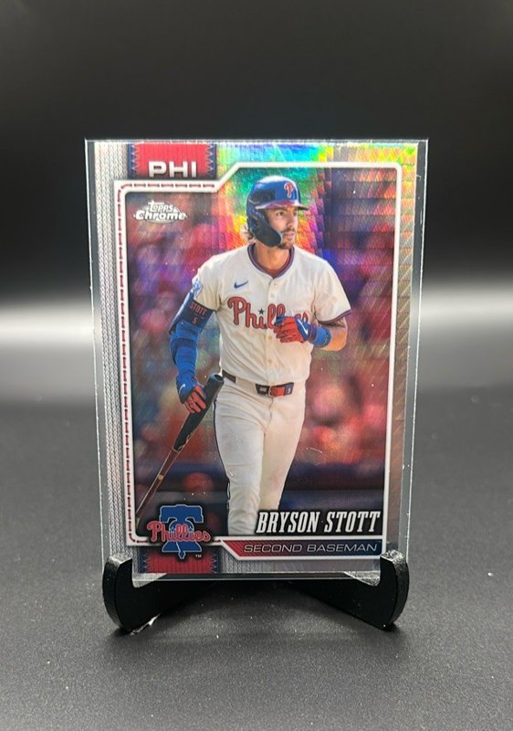2026 Topps Chrome #248 Bryson Stott Prism Refractors