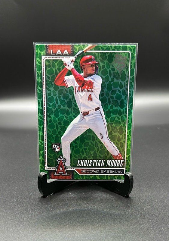 2026 Topps #147 Christian Moore Holiday