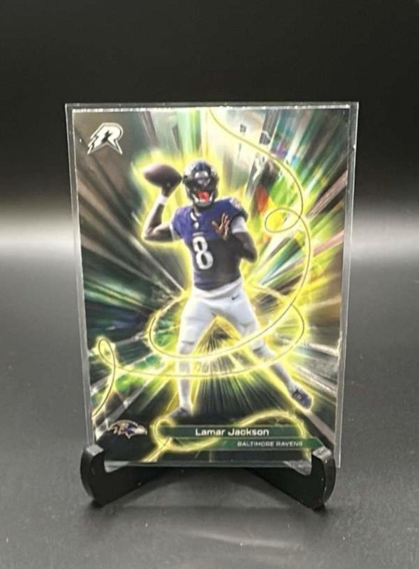 Topps 2025 Topps Resurgence Lamar Jackson Baltimore Ravens Conductors C-6