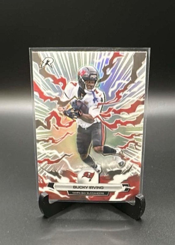 Bucky Irving - 2025 Topps Resurgence Prism Refractor  #94 - Buccaneers