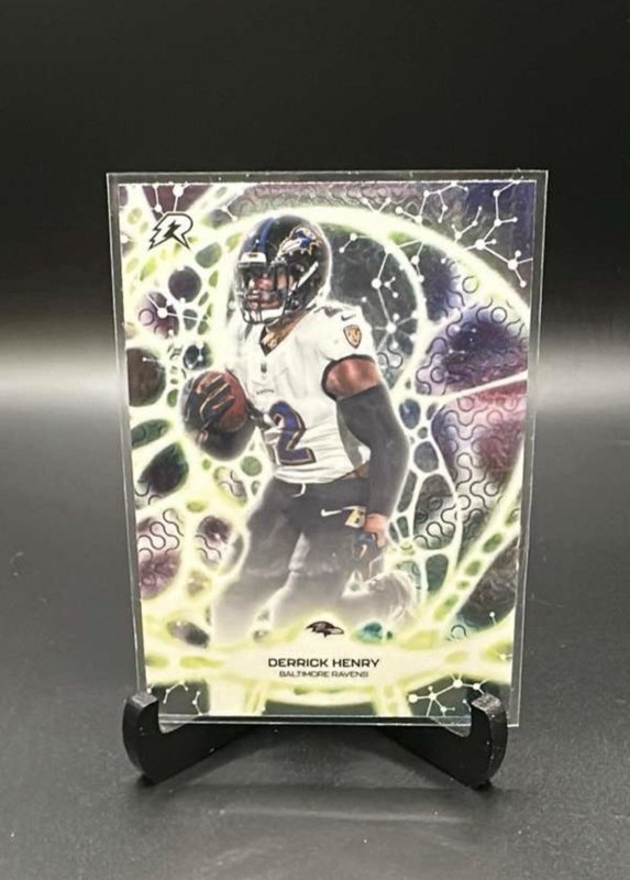 2025 Topps Resurgence Derrick Henry #PT-22 Protonyx imsert Baltimore Ravens