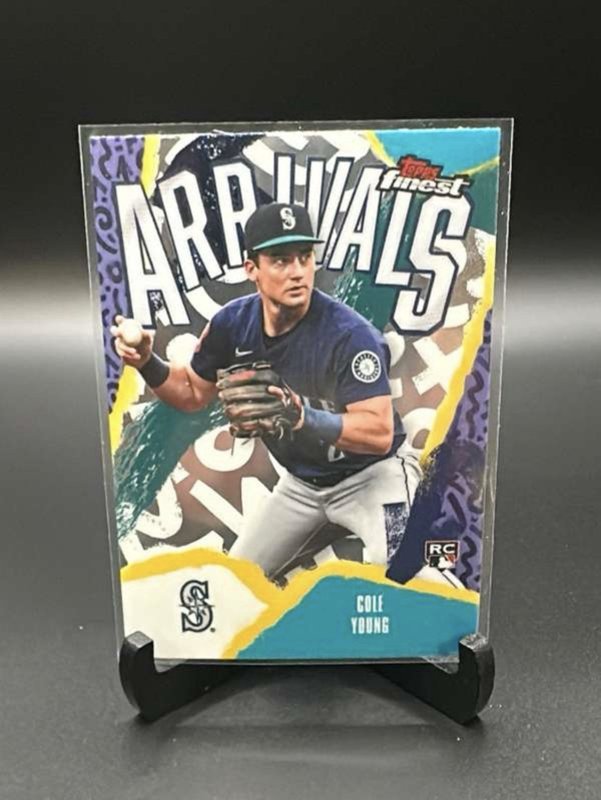 2026 Topps Finest - Cole Young (RC) Arrivals [Refractor] #A-12 Seattle Mariners
