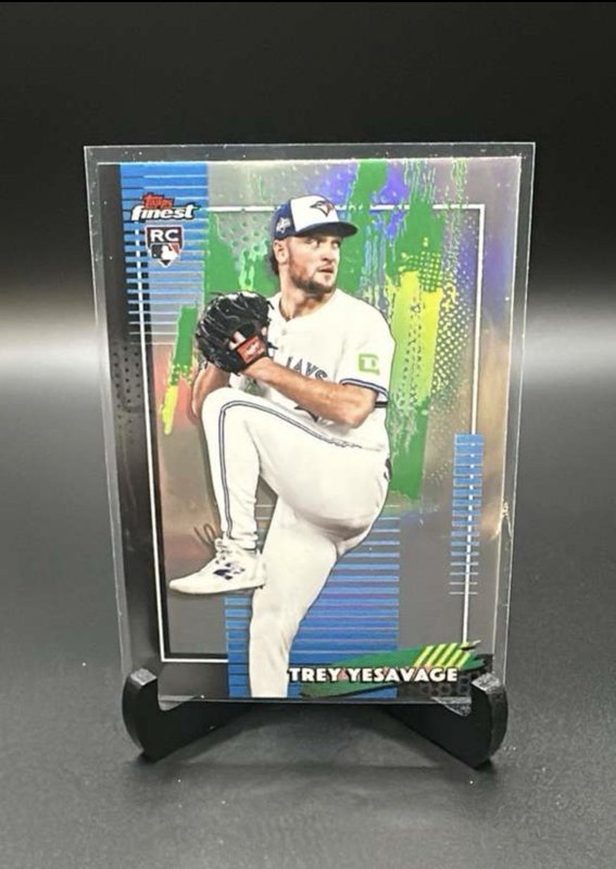 2026 Topps Finest Trey Yesavage Blue Jays Refractor RC #93