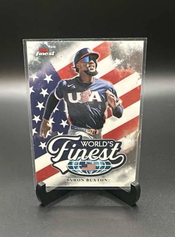 2026 Topps Finest Byron Buxton #WF-14 World's Finest