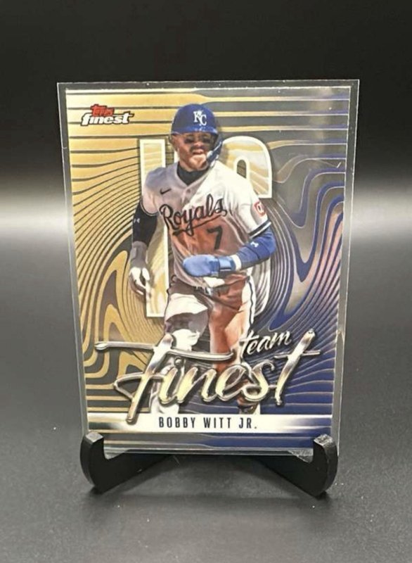 2026 Topps Finest Bobby Witt Jr. #TF-11 Team Finest Kansas City Royals