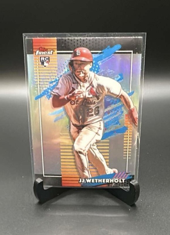 2026 Topps Finest JJ Wetherholt #127 (RC) Uncommon Refractor St. Louis Cardinals