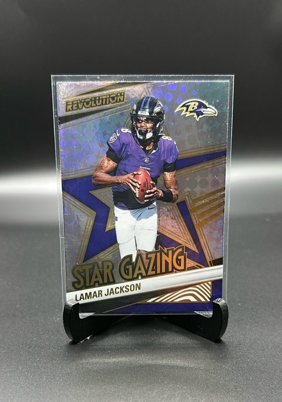 2025 Panini Revolution #1 Lamar Jackson Star Gazing