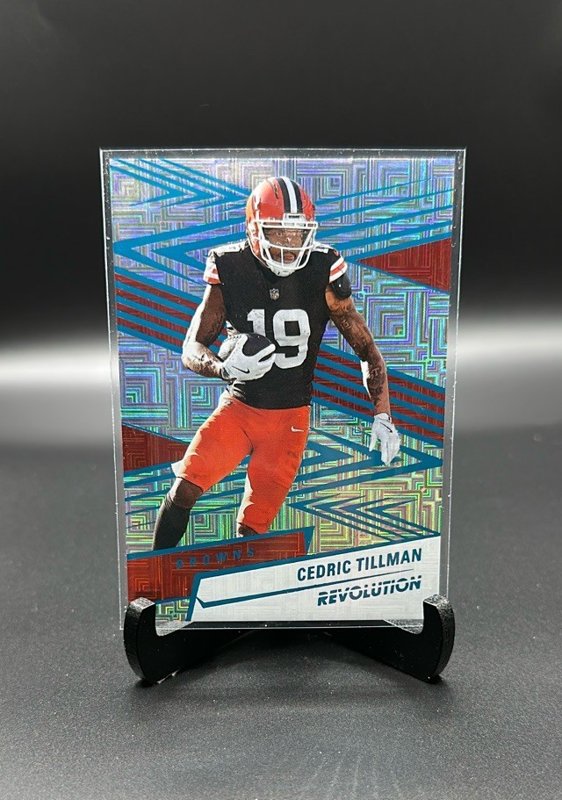 2025 Panini Revolution #31 Cedric Tillman Teal Levels #/499