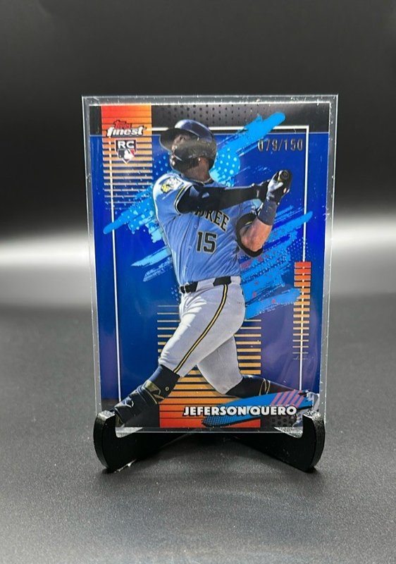 2026 Finest #103 Jeferson Quero Blue Refractors #/150