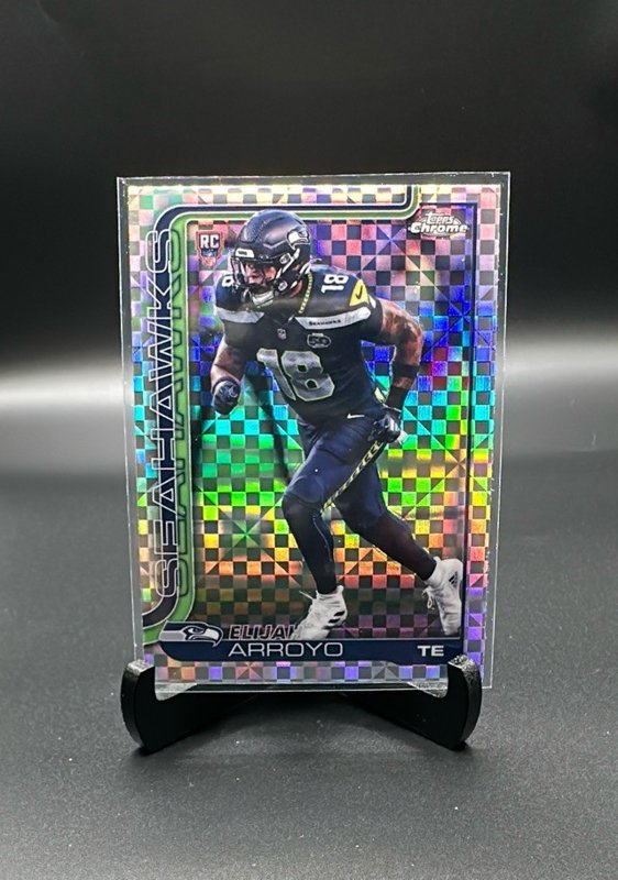 2025 Topps Chrome #396 Elijah Arroyo X-Fractor