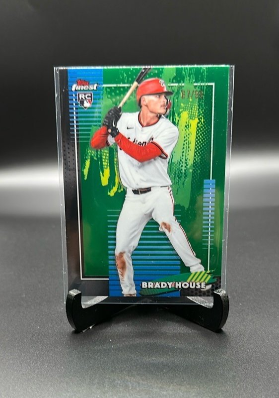 2026 Finest #80 Brady House Green Refractors #/99