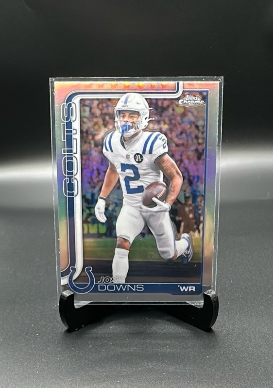2025 Topps Chrome #127 Josh Downs Refractor