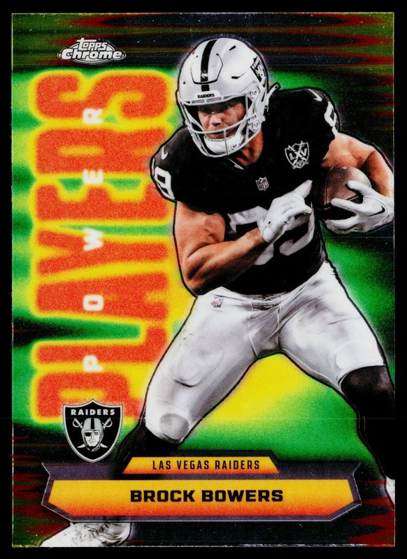 2025 Topps Chrome #PP-31 Brock Bowers Power Players