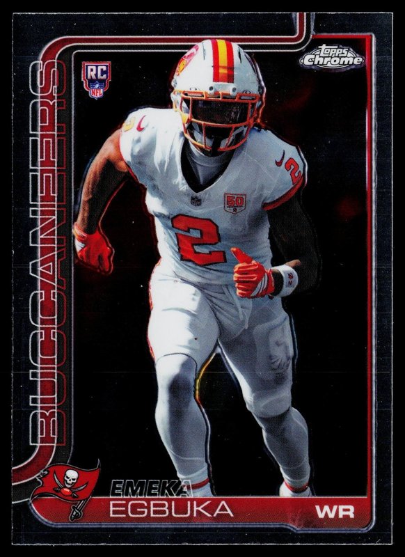 2025 Topps Chrome #312 Emeka Egbuka