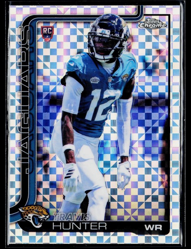 2025 Topps Chrome #332 Travis Hunter X-Fractor