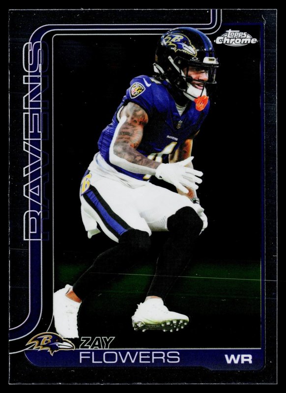 2025 Topps Chrome #22 Zay Flowers