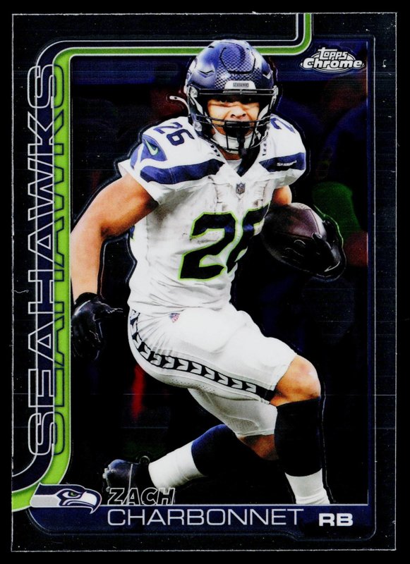 2025 Topps Chrome #279 Zach Charbonnet