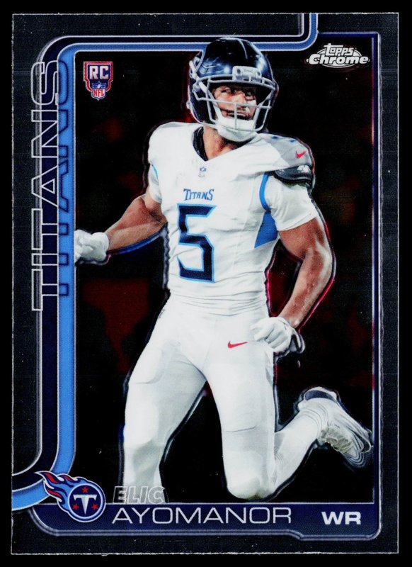 2025 Topps Chrome #336 Elic Ayomanor