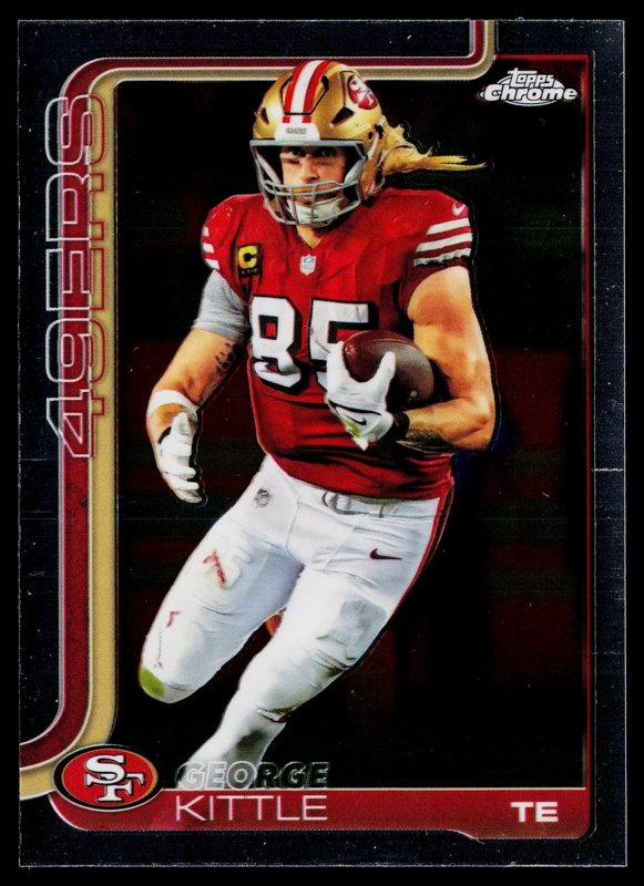 2025 Topps Chrome #267 George Kittle