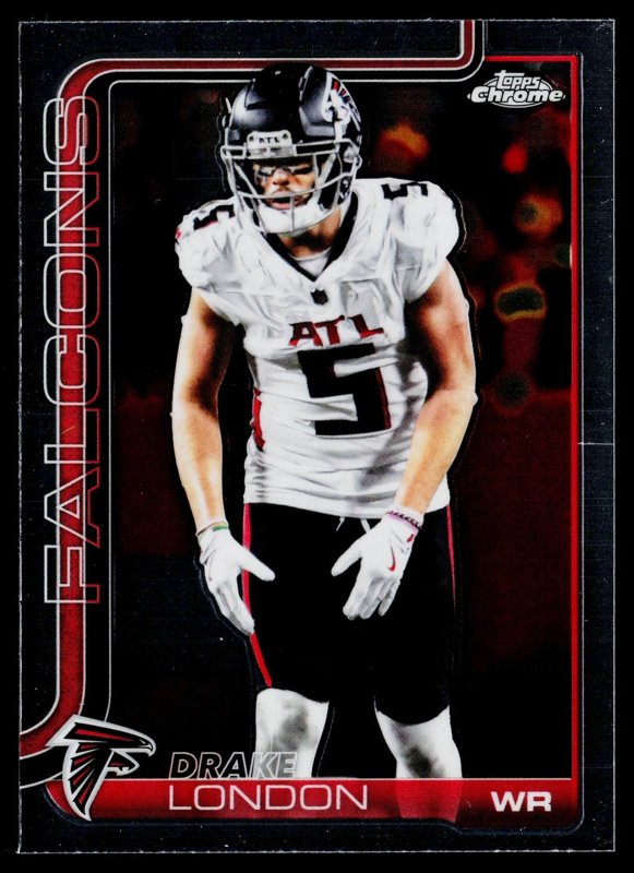 2025 Topps Chrome #12 Drake London