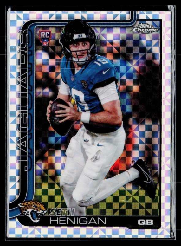 2025 Topps Chrome #399 Seth Henigan X-Fractor