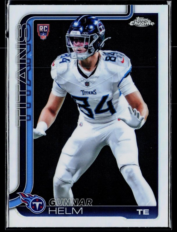 2025 Topps Chrome #305 Gunnar Helm Refractor