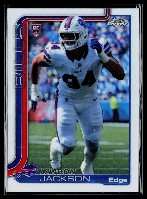 2025 Topps Chrome #358 Landon Jackson Refractor
