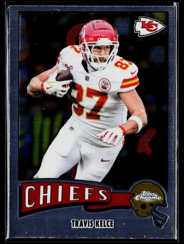 2025 Topps Chrome #1975-17 Travis Kelce 1975 Topps