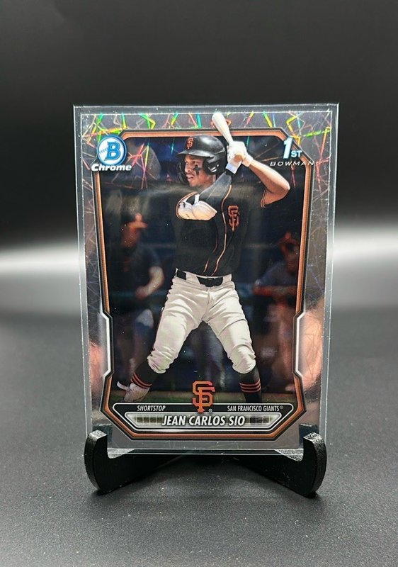 2026 Bowman #BCP-87 Jean Carlos Sio Chrome Prospects Lazer Refractor