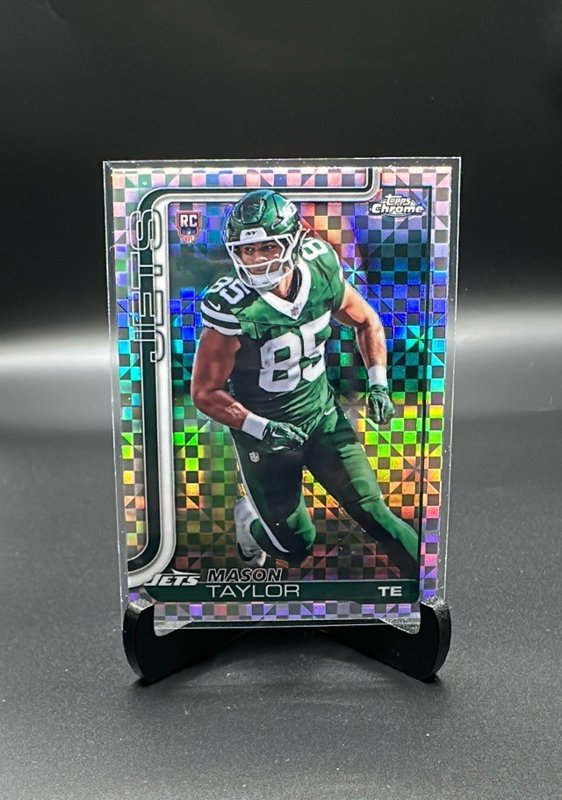 2025 Topps Chrome #400 Mason Taylor X-Fractor