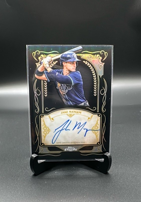 2026 Topps Chrome #IS-MAN Jake Mangum Ink Strokes