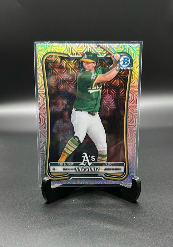 2026 Bowman #10 Nick Kurtz Chrome Mojo Refractors