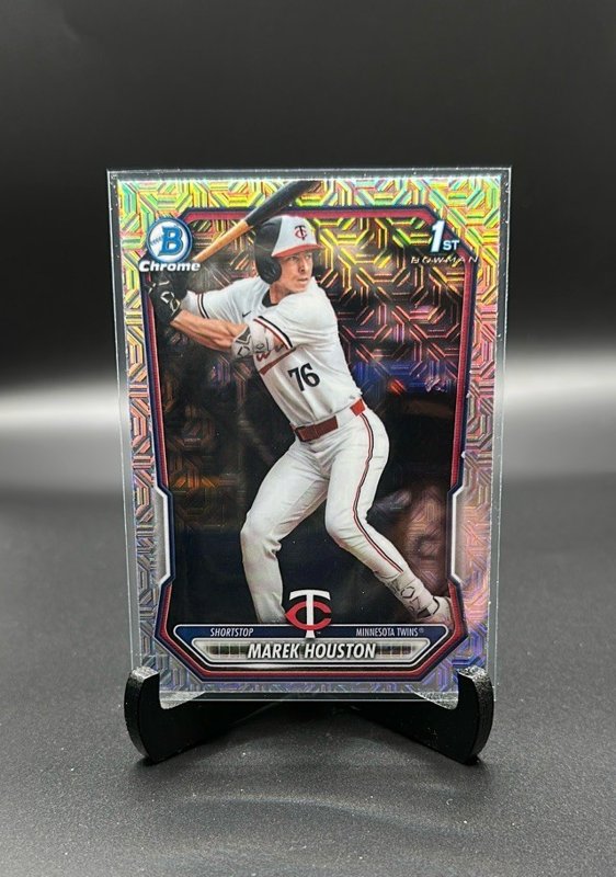 2026 Bowman #BCP-16 Marek Houston Chrome Prospects Mojo Refractor