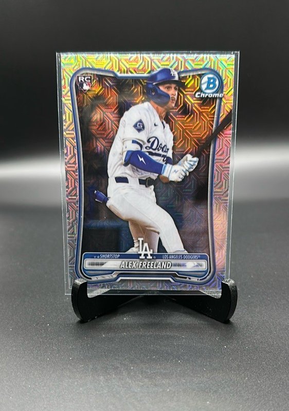 2026 Bowman #70 Alex Freeland Chrome Mojo Refractors