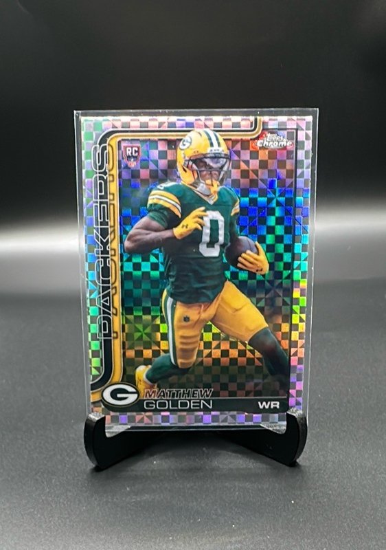2025 Topps Chrome #333 Matthew Golden X-Fractor