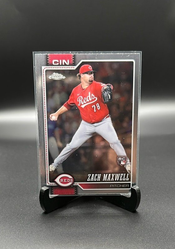 2026 Topps Chrome #143 Zach Maxwell