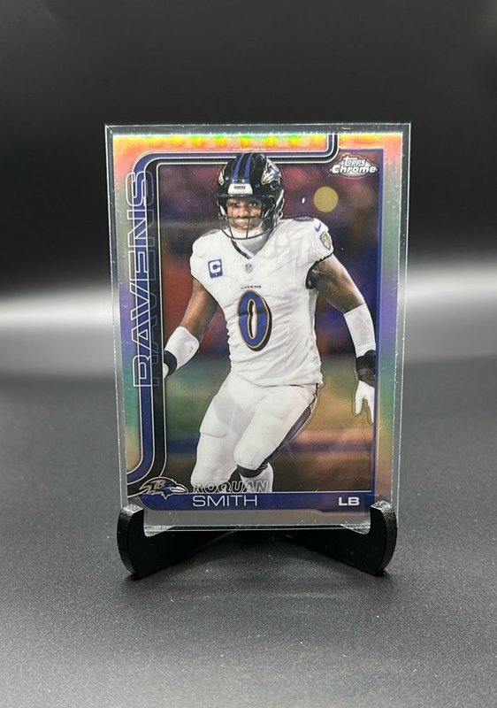 2025 Topps Chrome #27 Roquan Smith Refractor