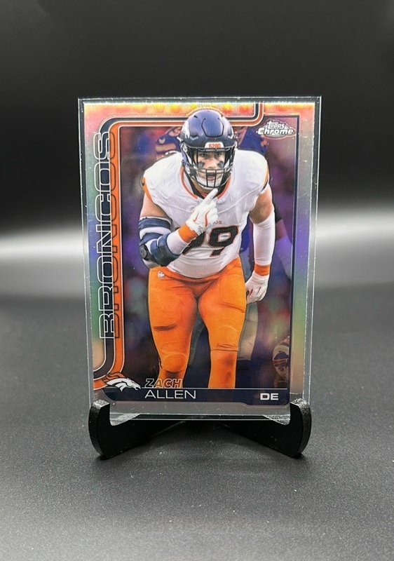 2025 Topps Chrome #95 Zach Allen Refractor