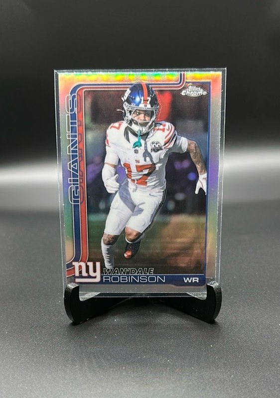 2025 Topps Chrome #227 Wan'Dale Robinson Refractor