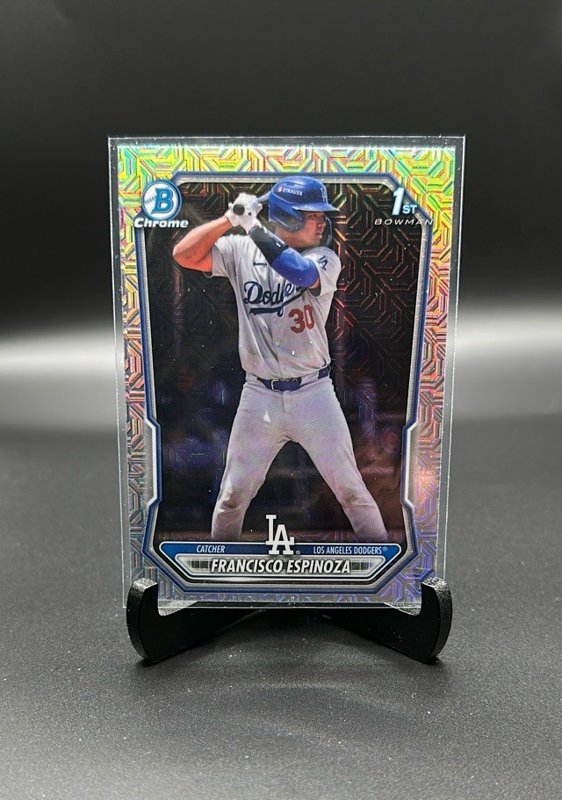 2026 Bowman #BCP-106 Francisco Espinoza Chrome Prospects Mojo Refractor
