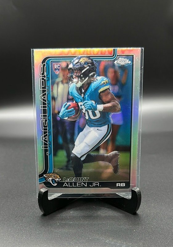 2025 Topps Chrome #384 LeQuint Allen Jr. Refractor