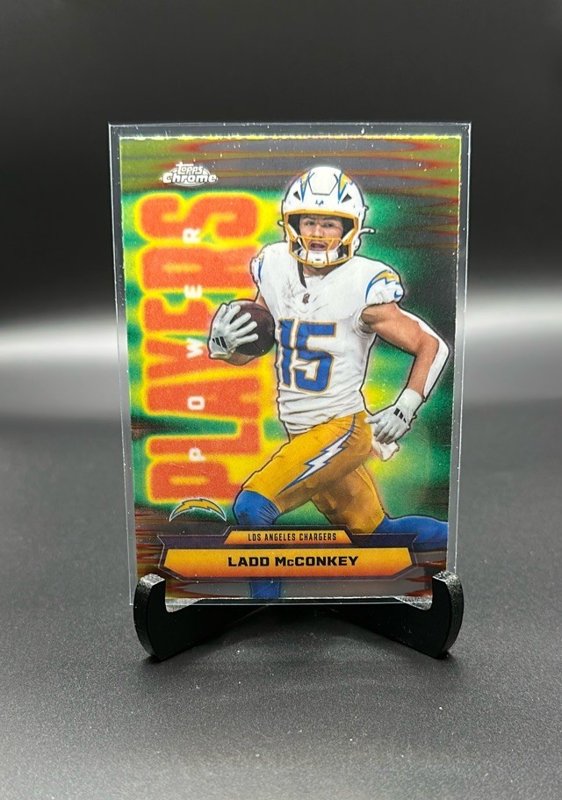 2025 Topps Chrome #PP-27 Ladd McConkey Power Players